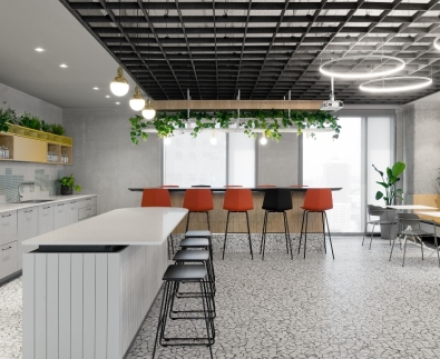 משרדי אליס תירות - סטודיו ערן נעים - תקרת Grid