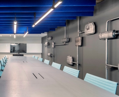 אוטונומו - אריחי  Baffle EchoShape- תכנון שני פרי, צילום עוזי פורת